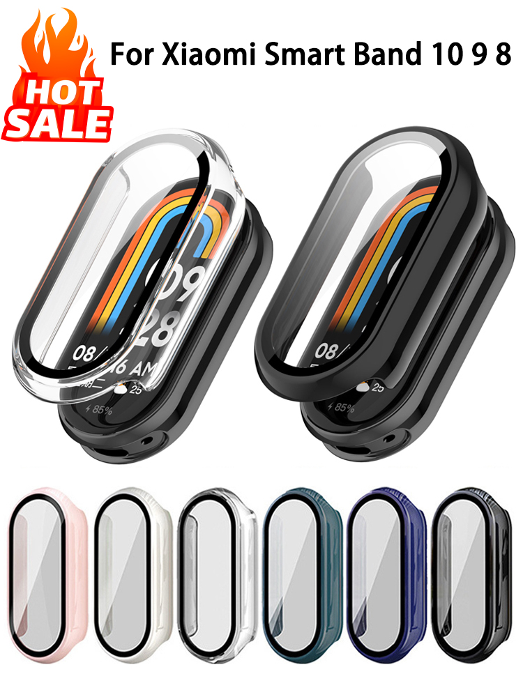 Smartwatch Band Accessories - Verre trempé + étui PC pour