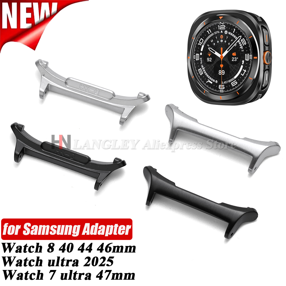 Watch Band Connector - 1 paire d'adaptateur pour Samsung Galaxy