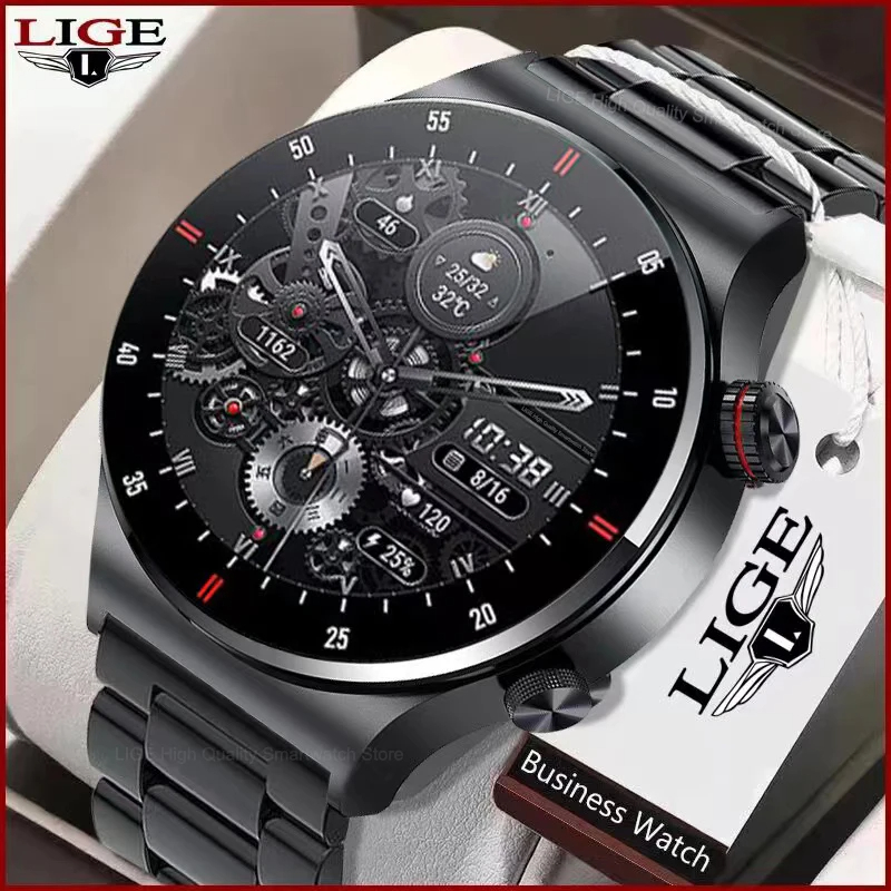 Smartwatch Instagram - LIGE ECG + PPG Bluetooth appel