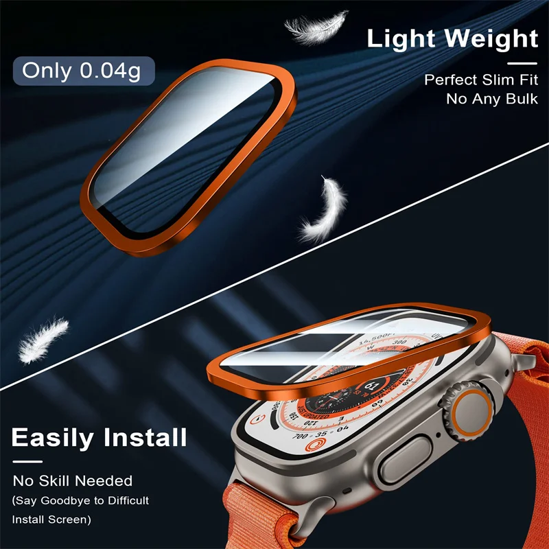 Verre trempé pour Apple Watch  - Watch Case Bumper avis et prix