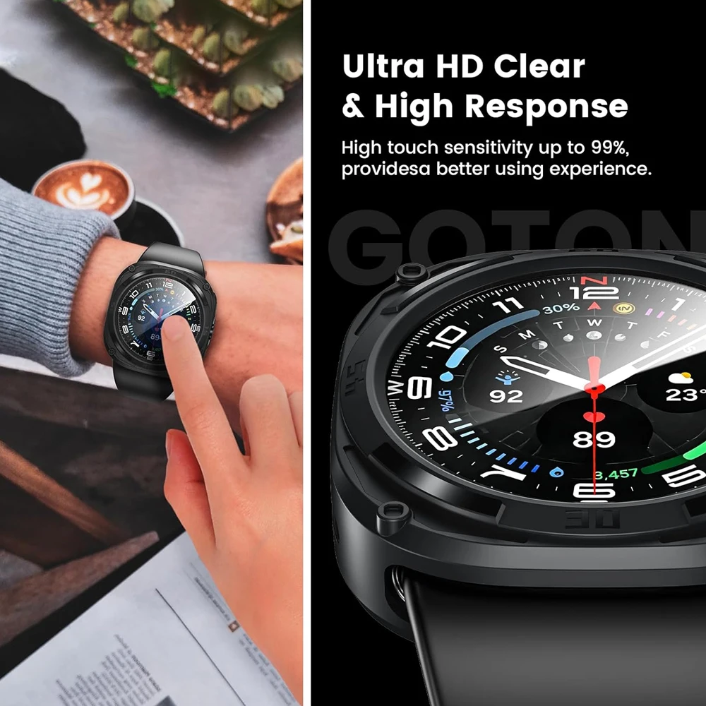 Verre + couvercle pour Samsung - Watch Case Bumper avis et prix