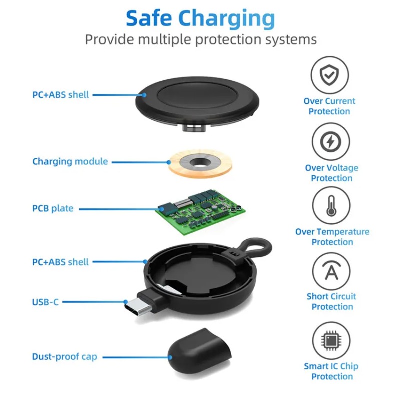 Mini chargeur sans fil intelli - Smart Watch Accessories avis et prix