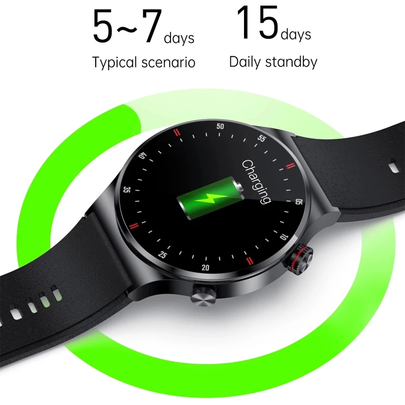LIGE ECG + PPG Bluetooth appel - Smartwatch Instagram avis et prix