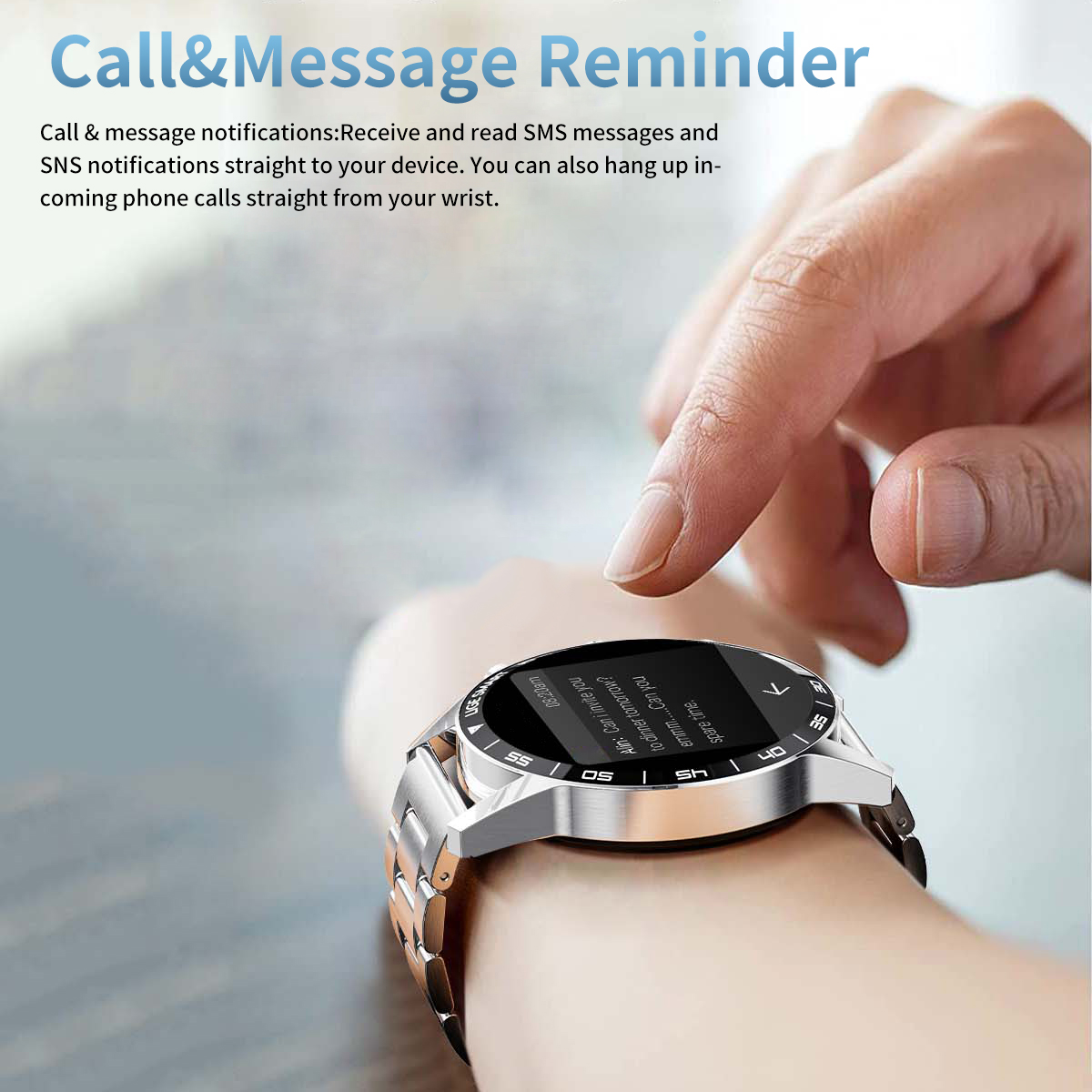Montre connectée LIGE pour hom - Smartwatch Store avis et prix