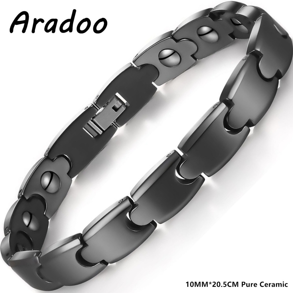 Aradoo – Bracelet magnétique e - Ceramic Link Bracelet avis et prix