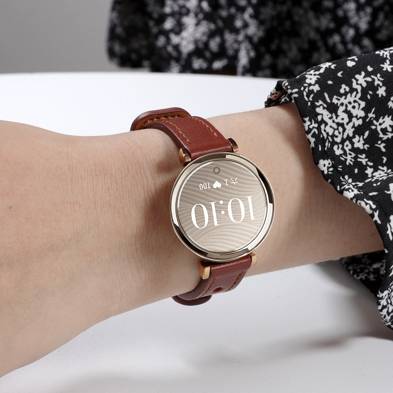 Bracelet en cuir véritable de  - Smartwatch Instagram avis et prix