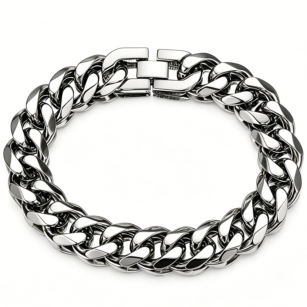 Bracelet gourmette cubaine en  - Ceramic Link Bracelet avis et prix