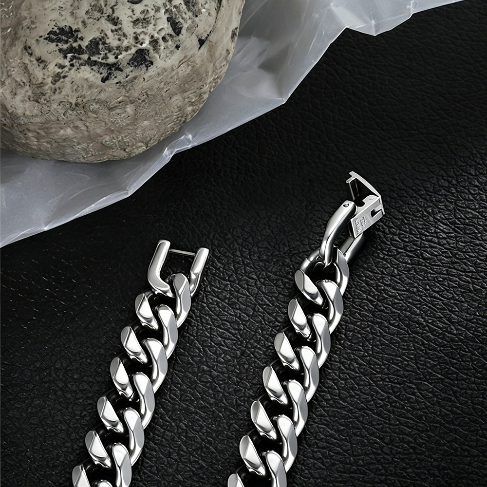 Bracelet gourmette cubaine en  - Ceramic Link Bracelet avis et prix