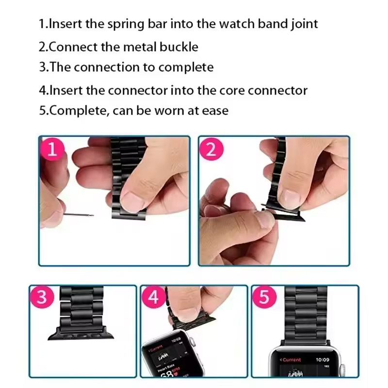 Connecteur de bracelet de mont - Watch Band Connector avis et prix