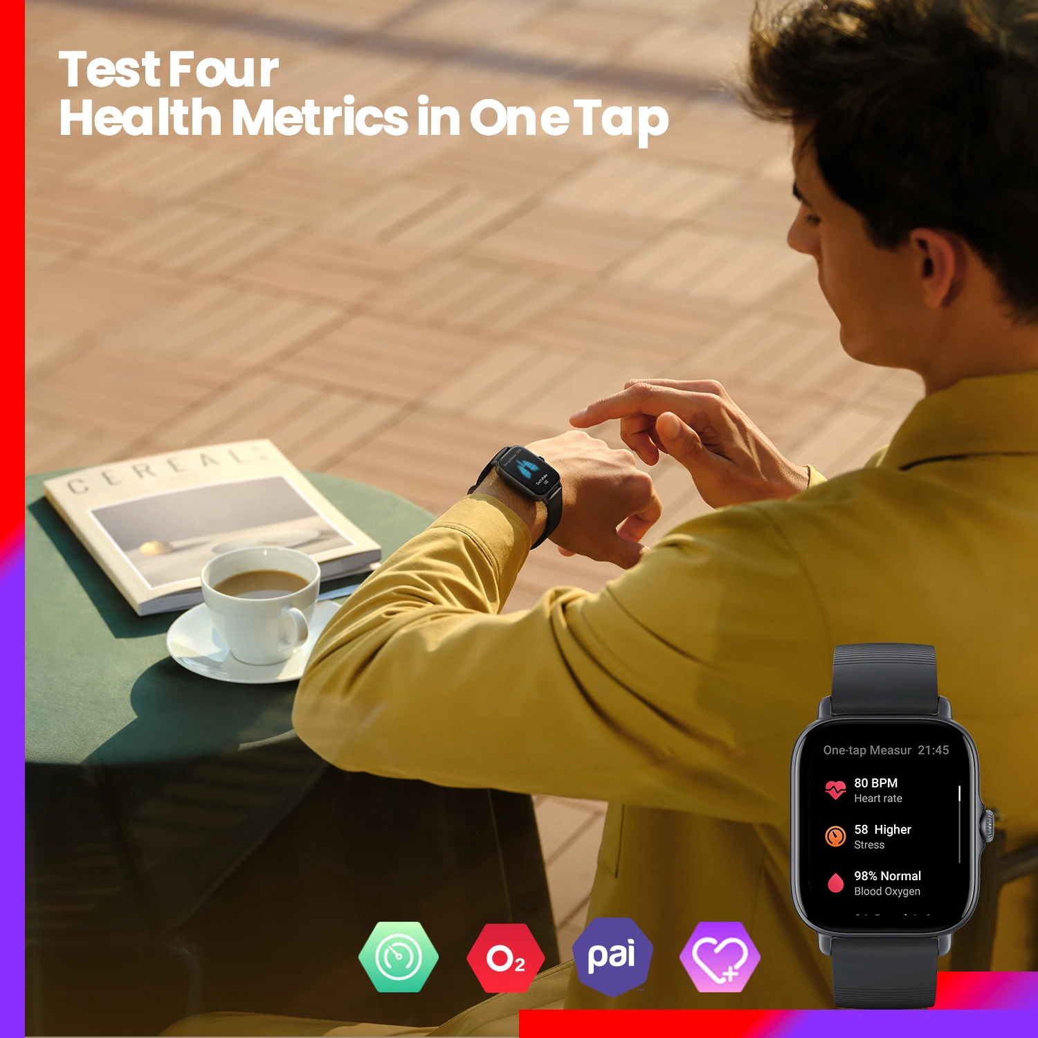 Montre connectée Amazfit GTS 3 - Smartwatch Instagram avis et prix