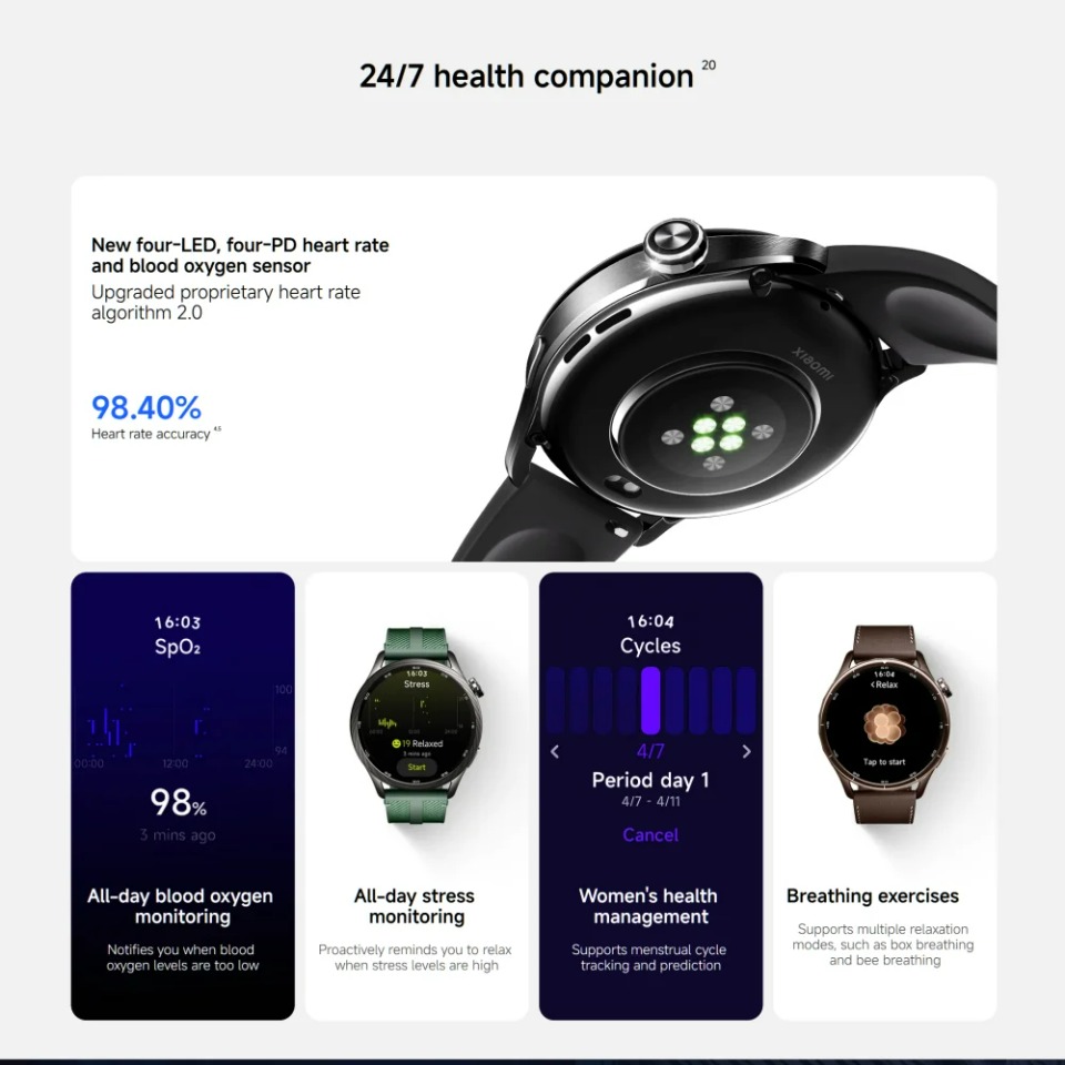 Version Globale Xiaomi Watch S - Smartwatch X avis et prix