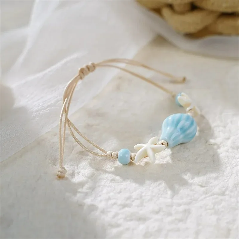 Bracelets bohème en perles d'é - Ceramic Link Bracelet avis et prix